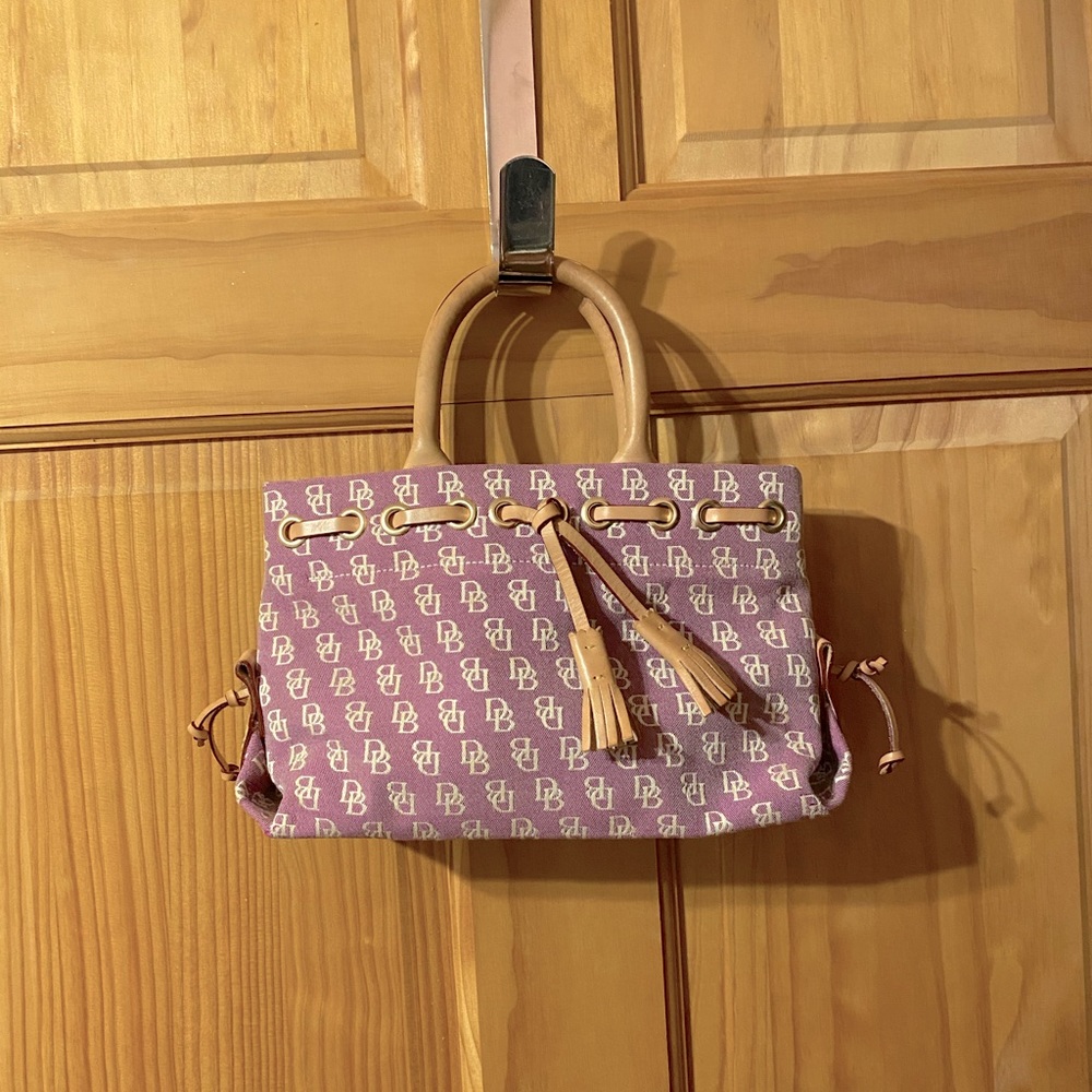 Dooney & Burke Signature Pink Satchel